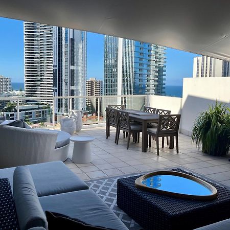 Ferienwohnung Private Sky Terrace Classic Penthouse 2 Car Parks Gold Coast Exterior foto