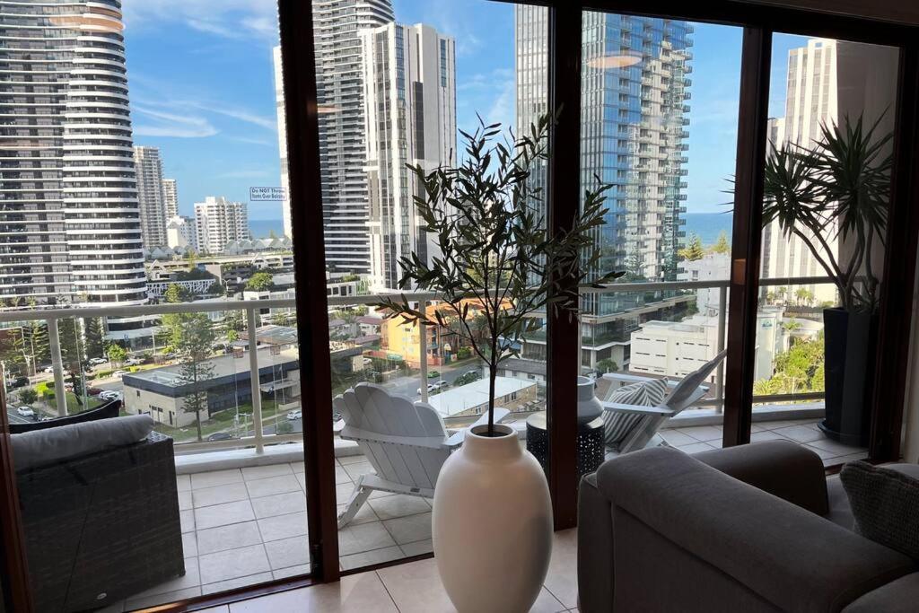 Ferienwohnung Private Sky Terrace Classic Penthouse 2 Car Parks Gold Coast Exterior foto